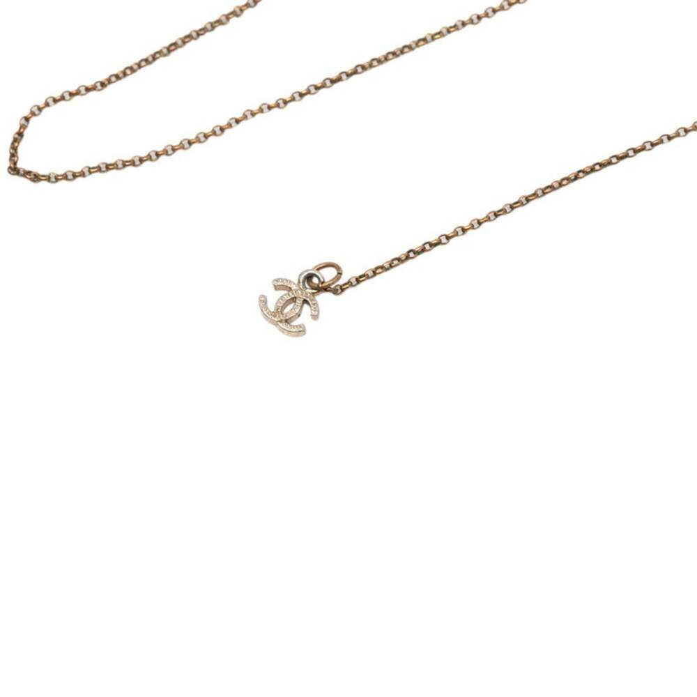 CHANEL Authentic Green Logo Necklace - Picture 5 of 7